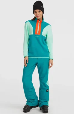 FemmesPolaire à col demi-zip FWC'Cruz Triple Polartec®| Vert Mix