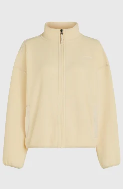FemmesPolaire à poils longs et zip intégral Must-Have| Beige