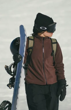 FemmesPolaire FWC'Cruz Jack's Polartec® à zip intégral| Brun