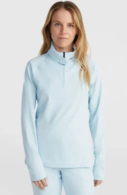 FemmesPolaire Hydrowick à col demi-zip| Bleu