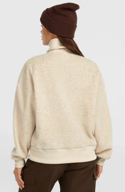FemmesPolaire Must-Have à col demi-zip| Beige