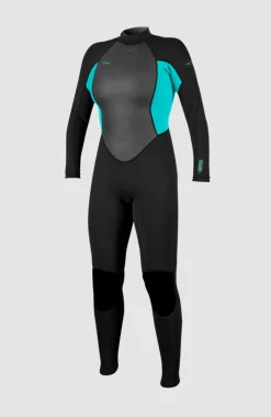 FemmesReactor-2 3/2 Back Zip Full Wetsuit| Noire