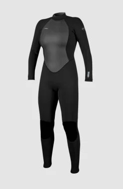 FemmesReactor-2 3/2 Back Zip Full Wetsuit| Noire