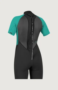 FemmesReactor-2 2mm Back Zip Shortsleeve Spring Wetsuit| Noire