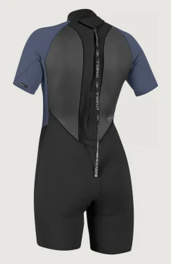 FemmesReactor-2 2mm Back Zip Shortsleeve Spring Wetsuit| Noire