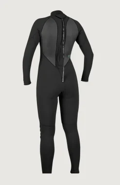 FemmesReactor-2 3/2mm Back Zip Full Wetsuit| Noire