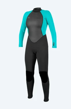 FemmesReactor-2 3/2mm Back Zip Full Wetsuit| Noire
