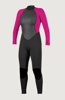 FemmesReactor-2 3/2mm Back Zip Full Wetsuit| Noire