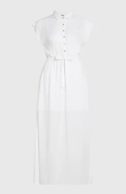 FemmesRobe chemise longue Lori| Blanc