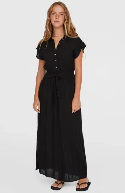 FemmesRobe chemise longue Lori| Noire