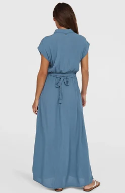 FemmesRobe chemise longue Lori| Bleu