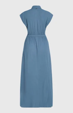 FemmesRobe chemise longue Lori| Bleu