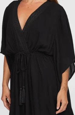 FemmesRobe Essentials Cover Up| Noire