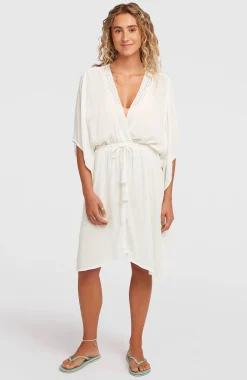 FemmesRobe Essentials Tokeena Cover Up| Blanc