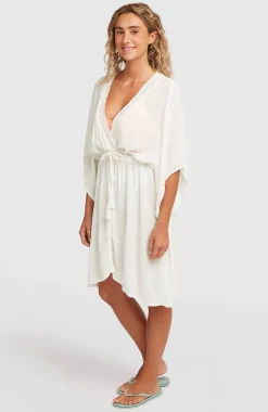 FemmesRobe Essentials Tokeena Cover Up| Blanc
