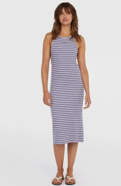 FemmesRobe midi côtelée Jess| Violet