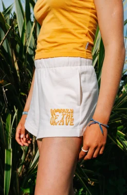FemmesShort de survêtement Women of the Wave| Beige