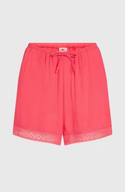 FemmesShort Essentials à broderie| Rose