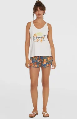 FemmesShort Johnny Smocked Waist| Bleu