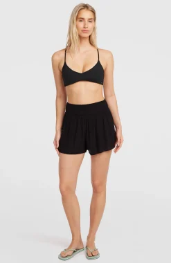 FemmesShort Johnny Smocked Waist| Noire