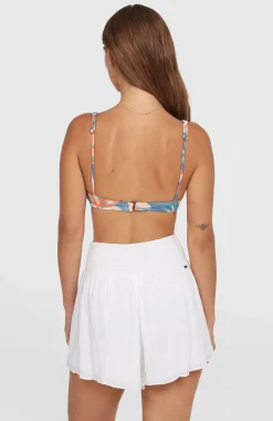FemmesShort Johnny Smocked Waist| Blanc