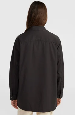 FemmesSurchemise en sergé| Noire