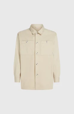 FemmesSurchemise en sergé| Beige