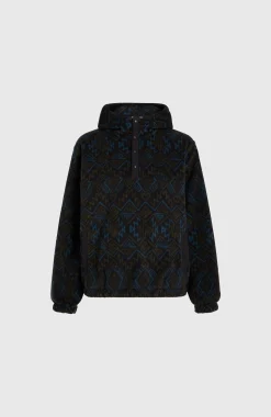 FemmesSweat à capuche demi-zip Superfleece| Noire