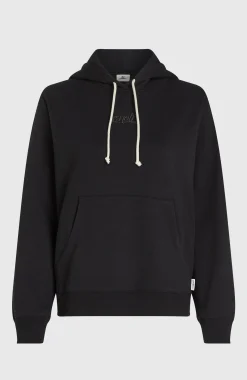 FemmesSweat à capuche Essentials Script| Noire