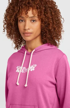FemmesSweat à capuche Essentials Script| Violet