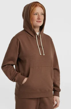 FemmesSweat à capuche Essentials Script| Brun