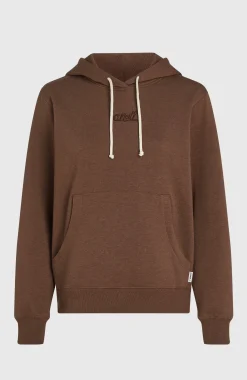 FemmesSweat à capuche Essentials Script| Brun
