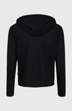 FemmesSweat à capuche et à manches longues Essentials| Noire