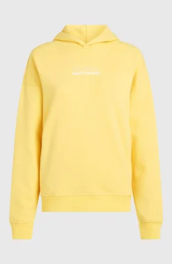 FemmesSweat à capuche Future Surf Society| Jaune