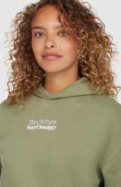 FemmesSweat à capuche Future Surf Society| Vert