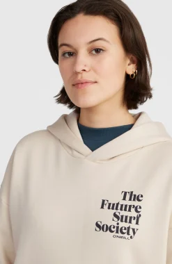 FemmesSweat à capuche Future Surf Society| Beige