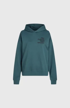 FemmesSweat à capuche Future Surf Society| Bleu