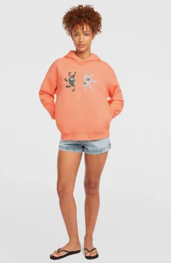 FemmesSweat à capuche Summer Must-Have| Orange