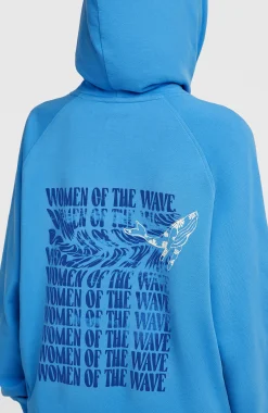 FemmesSweat à capuche Women of the Wave| Bleu
