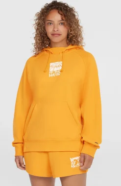 FemmesSweat à capuche Women of the Wave| Orange