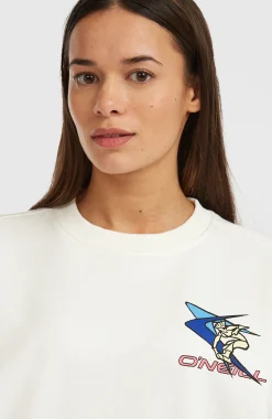 FemmesSweatshirt à col rond FWC'Play| Blanc