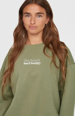 FemmesSweatshirt Future Surf Crew| Vert