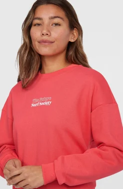 FemmesSweatshirt Future Surf Crew| Rose
