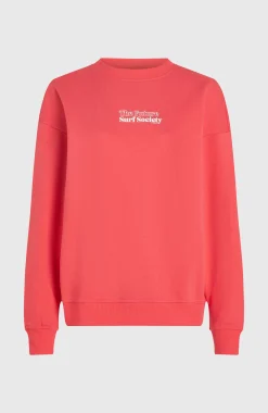 FemmesSweatshirt Future Surf Crew| Rose