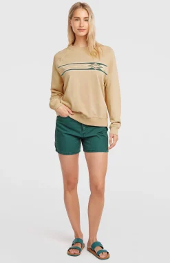 FemmesSweatshirt O'Riginals Crewneck| Beige
