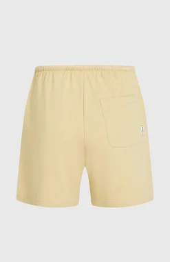 FemmesSweatshort Essentials Script| Beige