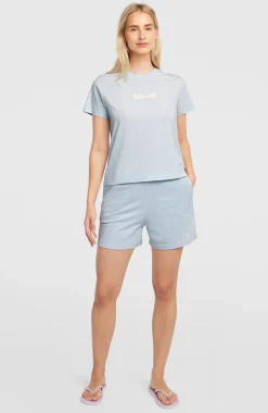FemmesSweatshort Essentials Script| Bleu