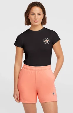 FemmesSweatshort Summer Musthave| Orange