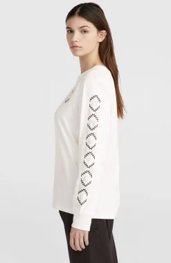 FemmesT-shirt à manches longues| Blanc