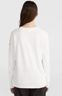 FemmesT-shirt à manches longues| Blanc
